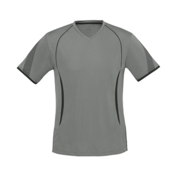 Men's Cooldry Razor V Neck Tee Front