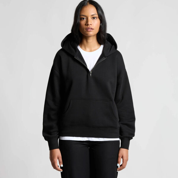 Wo's Relax Half Zip Hood 4164 Thumbnail